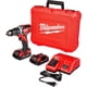 thumbnail image 1 of Taladro Atornillador Inalámbrico Milwaukee M18 1/2" 18V con 2 Baterías Profesional Modelo 2606-22CT, 1 of 4