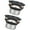 2 packs, variant on Highly power 10W 4Ohm Miniature Speakers 45mm Double Structure 19Voice Coil Technology Professional Bass Enhancement