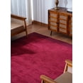 thumbnail image 7 of Rugsotic Carpets Hand Knotted Loom Wool 6'x6' Contemporary Square Area Rug Red L00201, 7 of 7