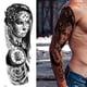 thumbnail image 3 of Tatuaje impermeable 3D Shogun Warlord Art Stickers Kit Skull para niñas Niños Maquillaje, 3 of 9