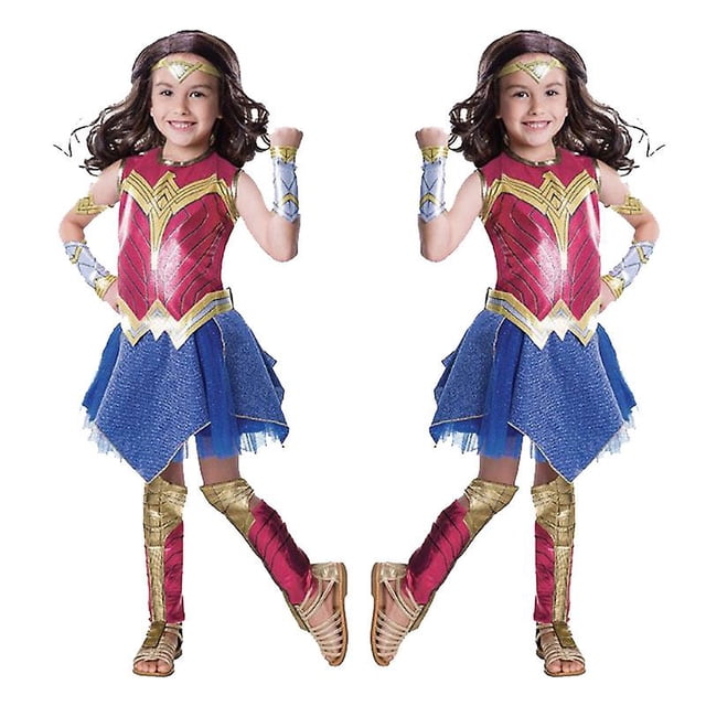 Wonder Woman Disfraz Halloween Niños Cosplay Anime Disfraz Mujer Maravilla