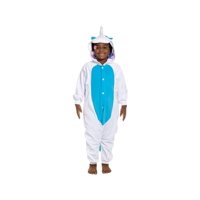 SILVER LILLY NEW Kids Unicorn Plush One Piece Halloween Costume Pajamas