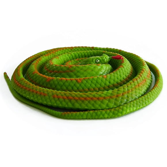 Serpiente de Goma BOHS Estirable y Suave para Broma 130 cm