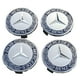 thumbnail image 5 of Hub 75 mm Tapa de llanta Emblema Insignia Tapacubos para Mercedes Benz Azul 4PCS, 5 of 7