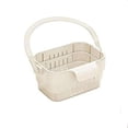 thumbnail image 2 of Linnome 2-In-1 Foldable Sink Basket Hanging Sink Colander Food Residue Filter Sponge Utensil Storage Strainer for Kitchen Fruit Vegetable Wash, 2 of 5
