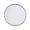 Blue and white, variant on Mainstays Black Rim Round Stoneware Salad Plate