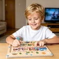 thumbnail image 6 of Montessori  Toddler Color and Number Maze Toys, Wooden Kids Busy Board Magnetic Balls Toys, Preschool Learning Toys Gifts for 2 3 4 5 Year Old Boys Girls, 6 of 7