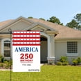 thumbnail image 2 of Amhnf America 250 Birthday 1776 2026 Patriotic Garden Flag For Home Outdoor Garden Yard Decor 12x18 inch, 2 of 5