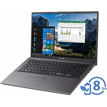 Restored Asus VivoBook F512DA-RS51 15.6" Laptop AMD Ryzen 5 3500U 8GB DDR4 512GB SSD AMD Radeon Vega 8 Graphics Windows 10 (Refurbished)