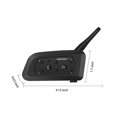 thumbnail image 5 of V6 1200M motocicleta Bluetooth-compatible casco auricular intercomunicador interfono (1pc), 5 of 5