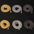 thumbnail image 3 of 1Pc Jewelry Black Gold Silver Color Arrow Head Pendant Long Chain Necklaces, 3 of 4