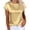 Gold #107, variant on Womens T Shirts Summer Tops Cap Sleeve Crewneck Casual Business Blouses 2026 Spring Clothes Fashion Outfits White S