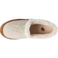 thumbnail image 4 of Women's Acorn Acorn Moc Ragg Slipper Dark Charcoal Heather Ragg Wool S M, 4 of 5