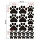 thumbnail image 3 of Dog Paw Prints-Dog Pup Vinilo removible Etiqueta de la pared Decoración Decoración para niños Cuarto de niños Decoración para el hogar Arte Mural DIY Ormromra SNFLD416, 3 of 6