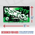 thumbnail image 4 of Franklin Sports NBA Boston Celtics Over the Door Basketball Hoop - Kids Indoor Basketball Hoop with Mini Basketball - NBA Fan Shop Mini Hoop for Bedroom + Office - Over the Door Mini Hoop Set, 4 of 13