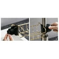 thumbnail image 4 of Earth Tones Pearlescent Bracket Sponge Organizer Adjustable Holder over The Faucet, 4 of 6