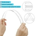 thumbnail image 4 of Clear Plastic Rulers,Bexikou 7 Pcs 12 Inch Straight Ruler,Plastic Measuring Tool for Office, 4 of 8