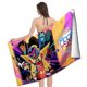 thumbnail image 4 of Moon Girl Toalla de playa de secado rápido con diseño temático, regalo para mujeres y niñas, ideal para cumpleaños, fans, amantes de la música, uso en la playa o al aire libre, 78 × 160 cm, 4 of 6