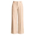 thumbnail image 4 of QGJZVUNL Button High Waist Trousers for Womens Striped Wide Leg Pants with Pockets Size XL, 4 of 6
