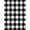Black, Pattern 1, variant on ODIKA 4'x6' Machine Washable Non-Slip Area Rug, Plaid Crosshatch Entrance with Rustic Stripe Motif High Traffic Rug, Black, 547904