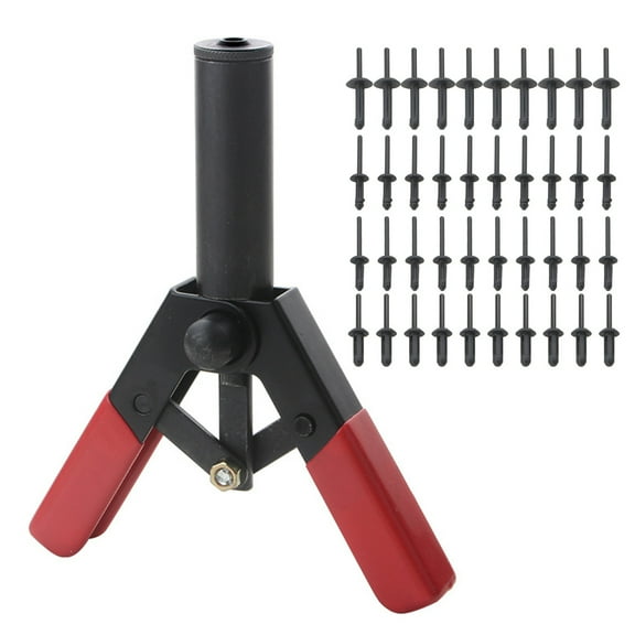 Quick Install Rivet Tool Set 41ocs Hand Riveter set Versatile Hand Riveting Tool set Upgrades for Home & Auto Repair