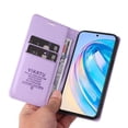 thumbnail image 4 of Funda para Honor X8A Estuche de Cuero PU Tipo Cartera con Ranuras para Tarjetas y Cierre Magnético, 4 of 5