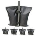 thumbnail image 4 of HAMPPLIES 4Pcs Canopy Weights Heavy Duty Black Oxford Cloth Sand Filling Pavilion Usage, 4 of 8