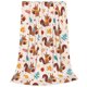 thumbnail image 2 of Balery Forest Squirrel Nuts Manta de Felpa Suave y Acogedora – Cobija de Franela Aterciopelada para Cama, Lavable y Cálida para Sofá, Mascotas, Transpirable-80"x60", 2 of 7