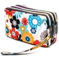 thumbnail image 1 of Cartera de mano BIAOTIE de gran capacidad Bolso de mano de nailon impreso impermeable para Mujer F-08, 1 of 5