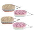 thumbnail image 3 of 4 Pedazos Esponja Exfoliante Limpiador Corporal de Accesorios Necesarios para Hogar jinwen Esponja de baño, 3 of 5