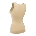 thumbnail image 3 of Women's Tank Top Seamless Camisole Body Shaper Vest With Removable Pads Bra Shapewear Camisole Cami Tummy Control Tank Top  Shapewear, 3 of 6