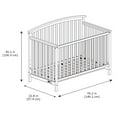 Graco Freeport 4 in 1 Convertible Crib Cherry