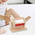 thumbnail image 3 of Tambor Giratorio Sensorial de Madera con Espejo Y Campana, Juguetes para Niños Y Niñas, Regalo, 3 of 7
