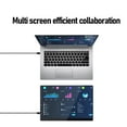 thumbnail image 4 of 16in Computer Display, 120HZ Refreshing Rate Portable Computer Screen 100 Percent SRGB  for PC Phone Console, 4 of 7
