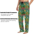 thumbnail image 3 of Top-kevin Soth Devil Plaid Pajama Pants for Men Comfort Sleep Lounge Bottoms Straight-fit with Pockets S-XXL, 3 of 11
