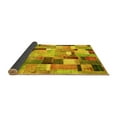 thumbnail image 2 of Ahgly Company Indoor Rectangle Patchwork Yellow Transitional Area Rugs, 3' x 5', 2 of 4