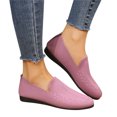 thumbnail image 3 of Sngxgn Flats Shoes Women Comfortable Women's Flats(Pink,41), 3 of 8
