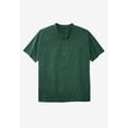 thumbnail image 2 of KingSize Men's Big & Tall Shrink-Less Lightweight Henley T-Shirt, 2 of 6