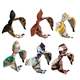 thumbnail image 1 of Diademas anchas para mujer, elegantes pañuelos negros para la cabeza, diademas gruesas estilo bohemio, diademas grandes africanas para deporte, yoga, turbante, accesorios para el cabello, 1 of 5