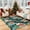Green, variant on Lahome Decor 2' x 3' Christmas Area Rug,2x3ft Small Entryway Rug For Entryway Holiday Decor Bathroom Washable Non-slip Soft Throw Rugs,Red