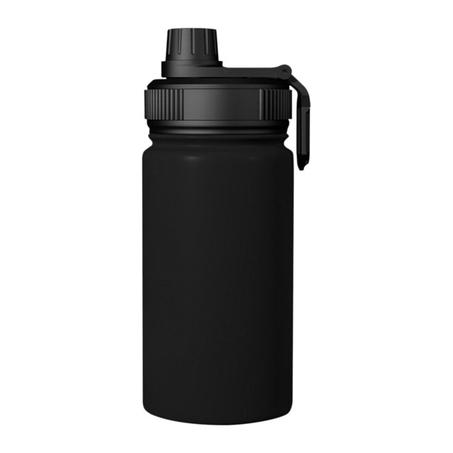 Taza de café aislada, taza para beber al aire libre, Taza de Viaje al vacío, taza de agua de 450ml, taza de café para viajes por carretera, trabajo, Negro mayimx Taza aislante para sorber