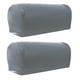 thumbnail image 1 of Protector de reposabrazos de sofá Sunnimix 2 piezas cuero PU elástico gris, 1 of 8