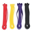 thumbnail image 1 of 4 bandas de resistencia de látex para yoga, para ejercicios deportivos de entrenamiento físico en interiores y exteriores, 1 of 14