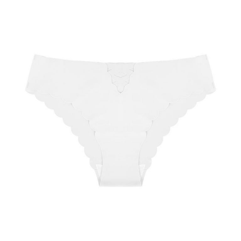 Aayomet Boxer Briefs For Women Panties Ladies Low-Waist Ladies Bow-knot  Lace Panties Women's Panties,White XL