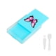 thumbnail image 1 of Contenedor Almacenamiento Diamantes Cuentas Pintura Kit Bandeja Con Mariposa Tapa Cuchara Y Cepillo para Principiantes, 1 of 9