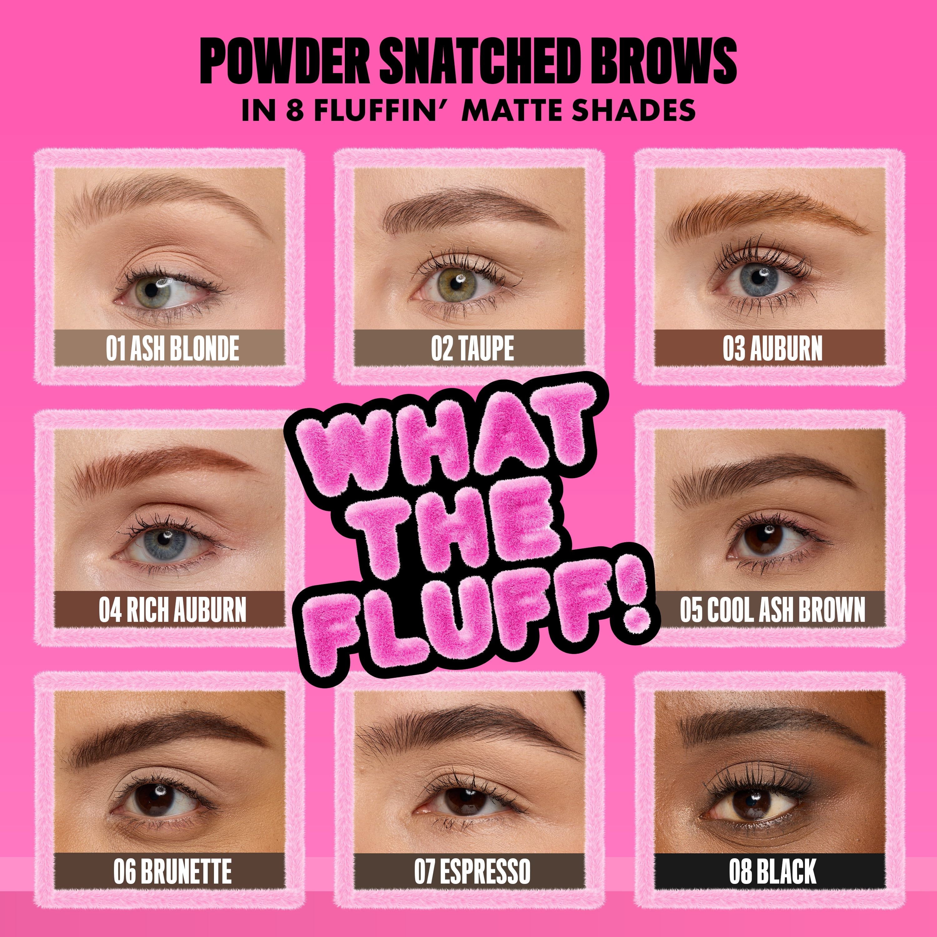 NYX Professional Makeup Fluff & Snatch Eyebrow Pencil, Eyebrow Powder Pen, Ash Brown, 0.04 oz