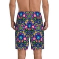 thumbnail image 4 of Lsque Roosters 1 Mens Sleep Pajama Shorts,Short Pajama Pants, Cotton Ultra-Soft Knit-Large, 4 of 9