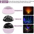 thumbnail image 2 of Proyector de luz nocturna de estrellas para niñas, cielo estrellado/animal marino, lámparas de iluminación nocturna multifunción todo en 1 para dormitorio, lámpara de proyección para niños, cumpleaños, regalos de Navidad (rosa) Sailing  Electrónica, 2 of 6
