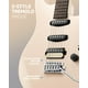thumbnail image 2 of Guitarra eléctrica Donner DMT-66 de tamaño completo de 39 pulgadas con funda rosa, 2 of 9
