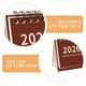 thumbnail image 4 of Calendario de escritorio pequeño de 4 piezas 2026, estético, de pie, para el año académico, mensual, para el hogar, la oficina, suministros de escritorio., 4 of 5